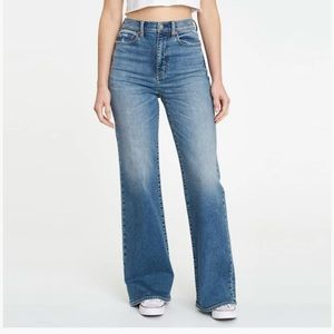 DAZE denim wide leg jeans